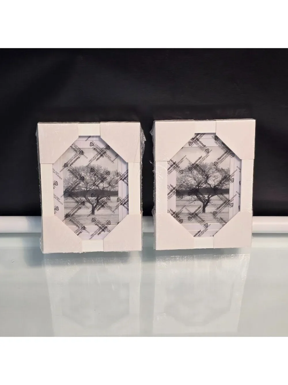 2 Minimalist White Photo Frames 8